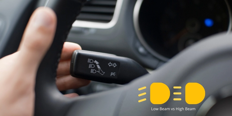 Low Beam vs High Beam Headlights