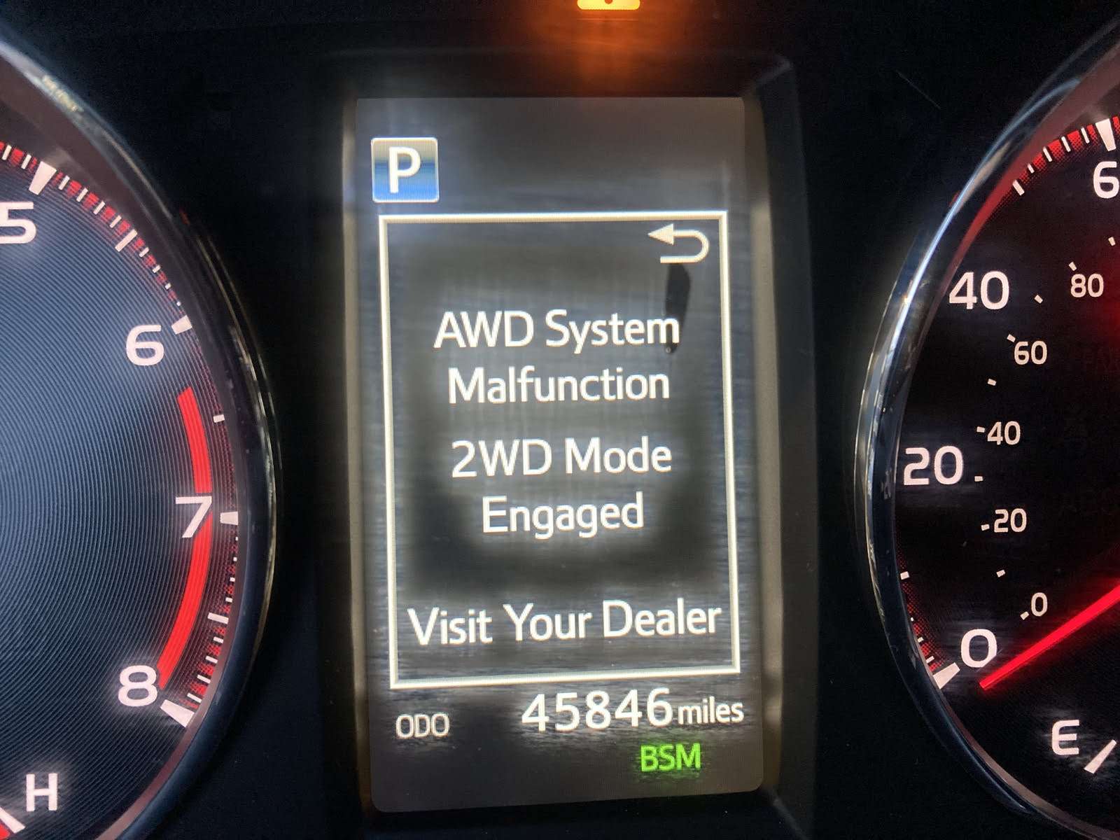 How to Fix AWD System Malfunction for Your Toyota RAV4