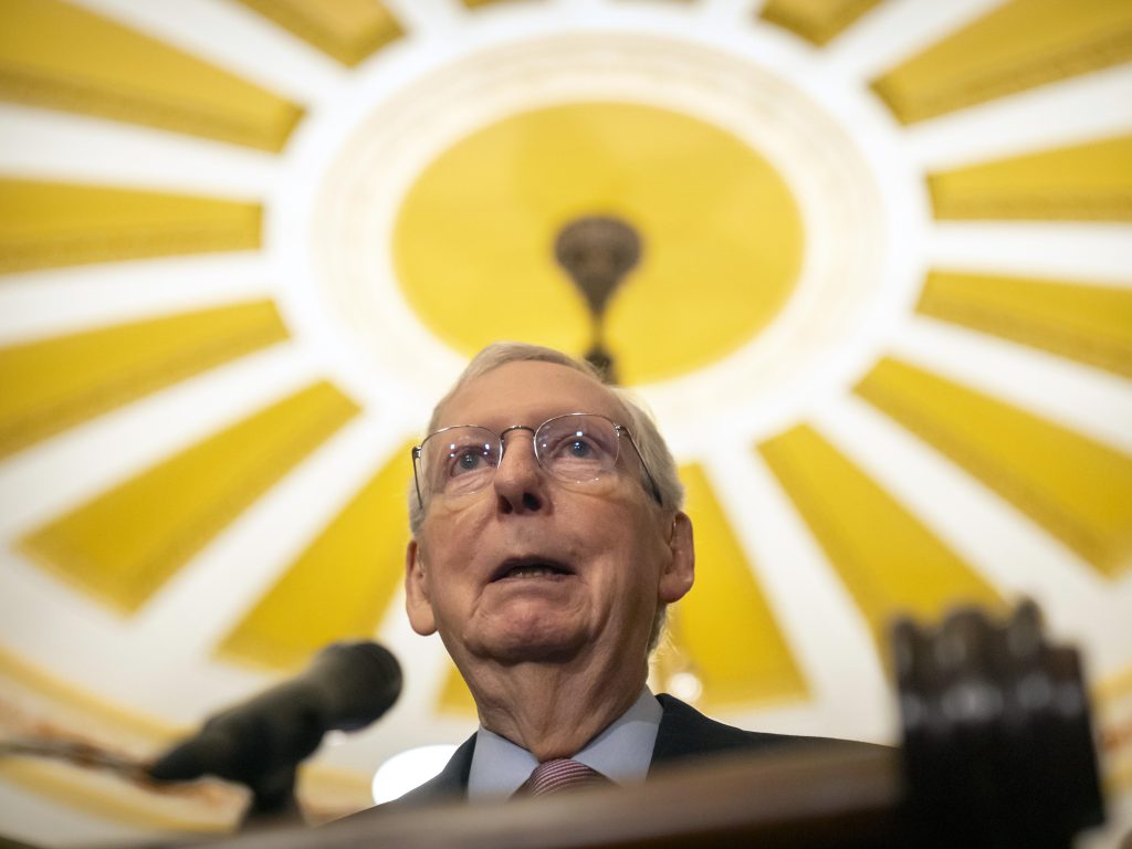 Mitch McConnell Is Ready to Pick His Own Fights After Senate Leadership